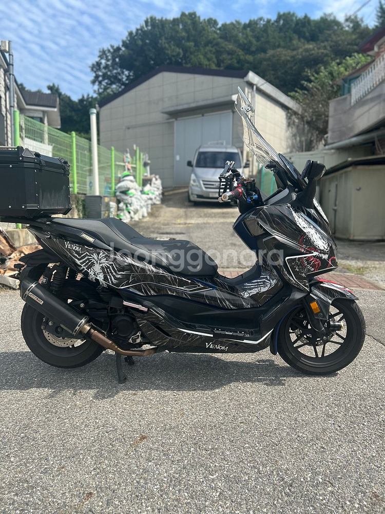 포르자350 22년형 6만 머플러구변o 판매합니다.--1