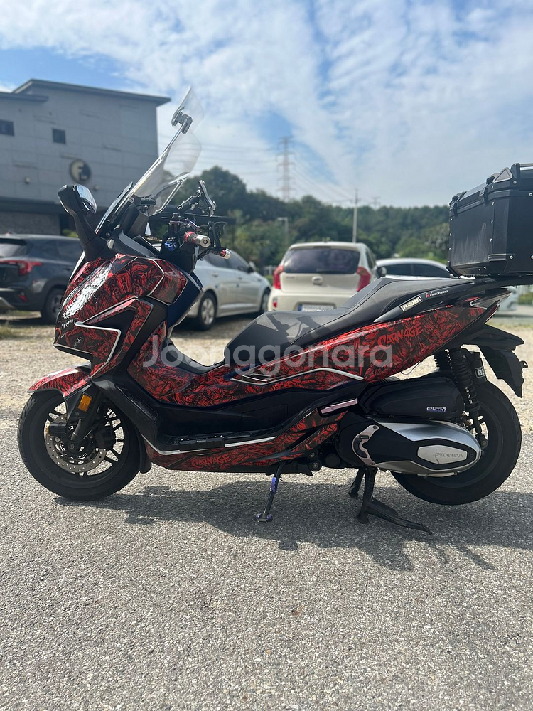 포르자350 22년형 6만 머플러구변o 판매합니다.--5