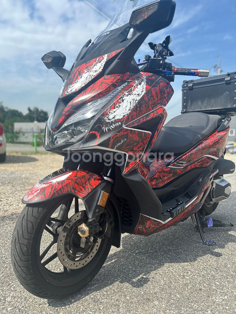 포르자350 22년형 6만 머플러구변o 판매합니다.--6