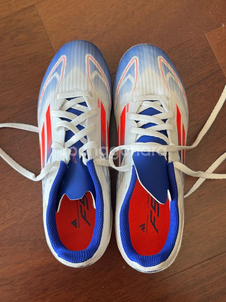 아디다스 F50 키즈축구화 240mm + 신가드M--0