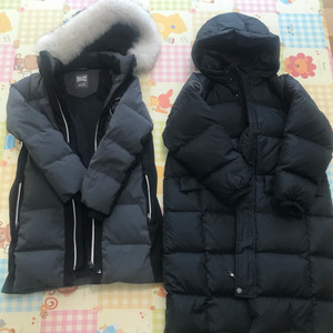 남아 덕다운 블루독 롱패딩 11Y 145