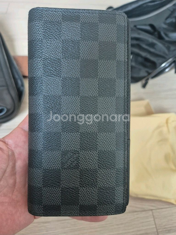 루이비통 다미에 그라파이트 남성 지갑--0