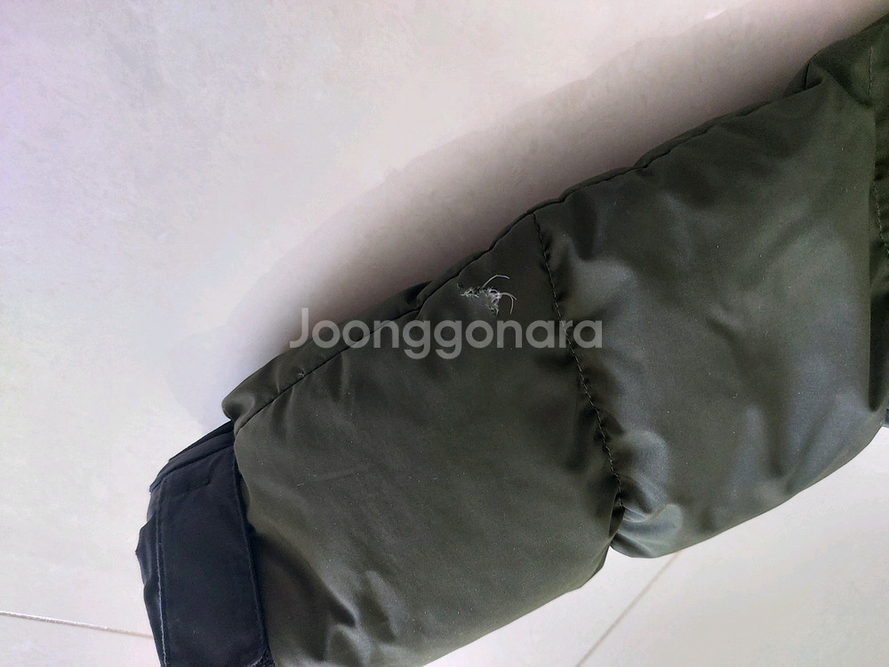 네파 구스다운롱패딩 탑텐키즈 150사이즈--3