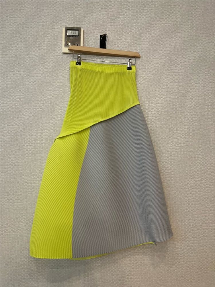 이세이미야케 릿지 스커트--1