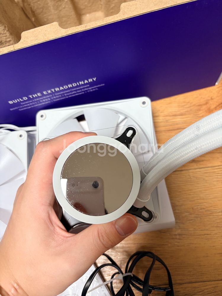 nzxt kraken 280 화이트--1