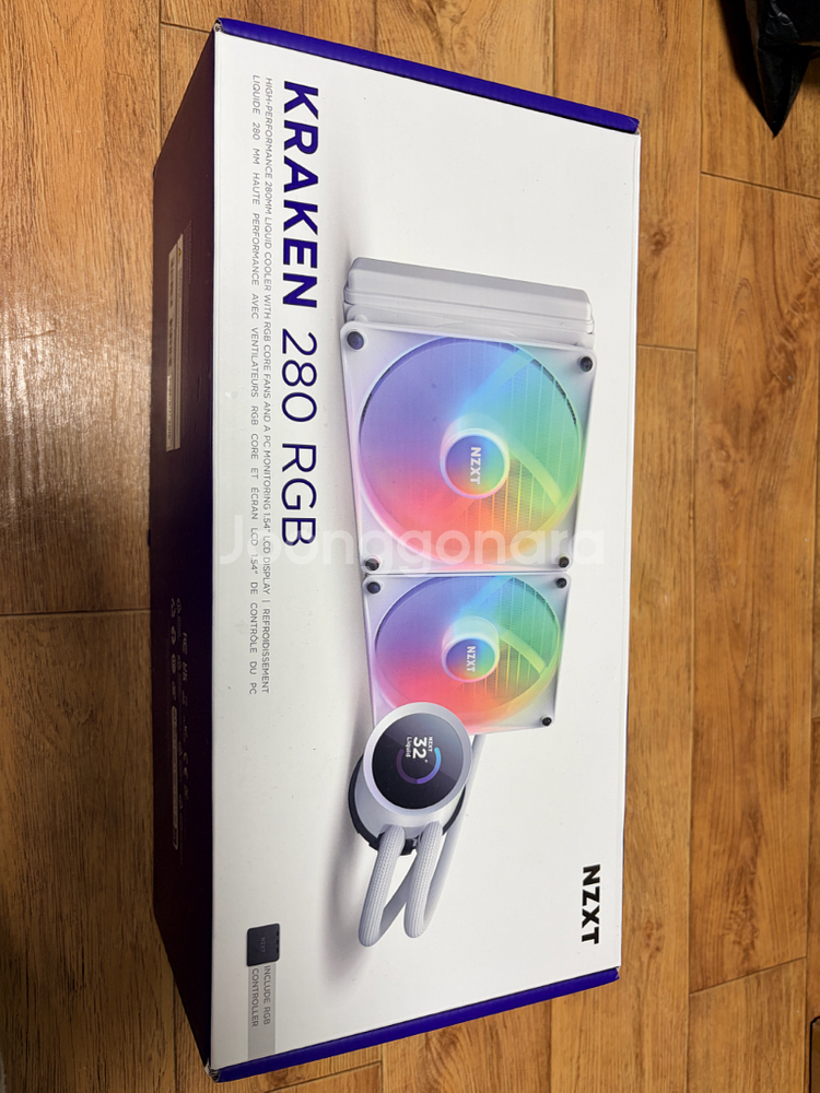 nzxt kraken 280 화이트--0