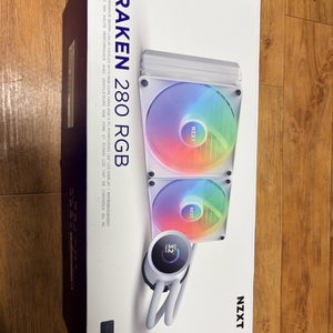 nzxt kraken 280 화이트