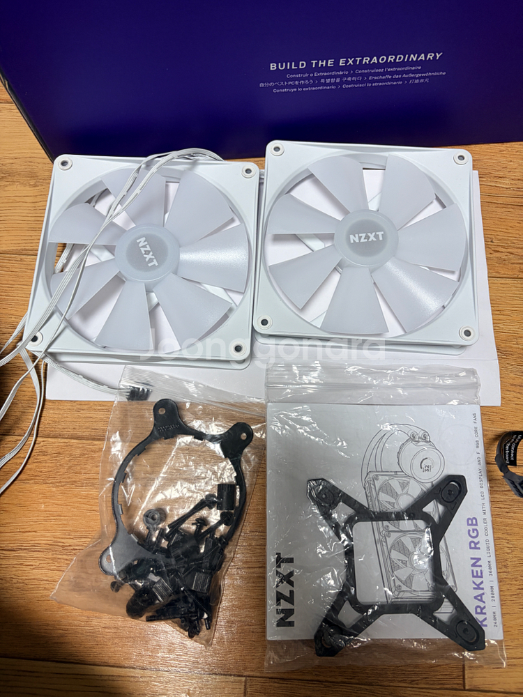 nzxt kraken 280 화이트--5