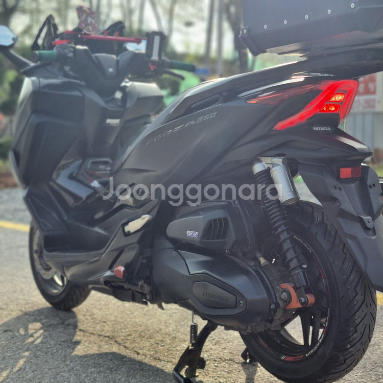 혼다 포르자350 23년4만 깔끔한 배달세팅 판매합니다--4