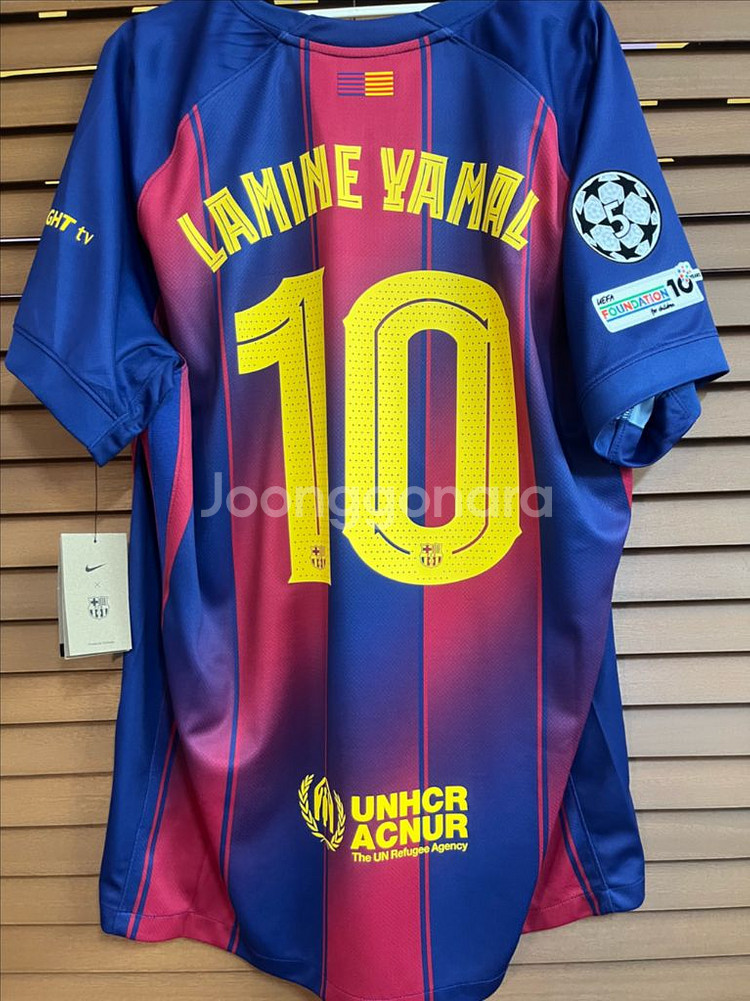 25-26 바르셀로나 라민야말 유니폼--0