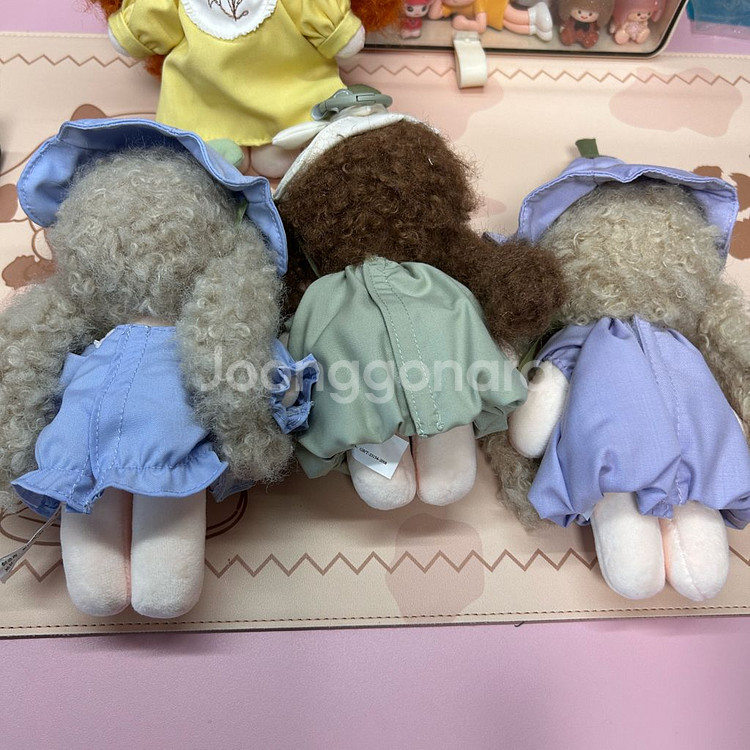 일괄4개 급할인 퍼퍼 프라워드림케이프 인형키링 미사용--1