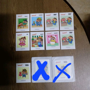 무료배송 짱구띠부씰 2개 선택 짱구띠부띠부씰