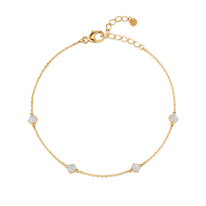 골든듀 18k 비쥬 오팔 팔찌