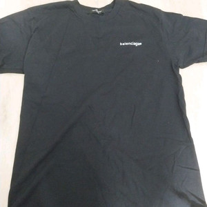 발렌시아가 기본로고 티셔츠