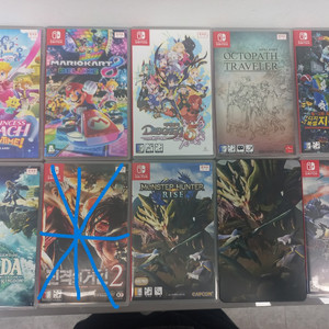 닌텐도 스위치 게임 몇개 팝니다.