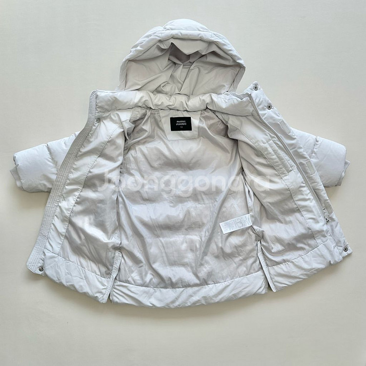 무신사스탠다드키즈 롱 다운 벤치 파카 100--9