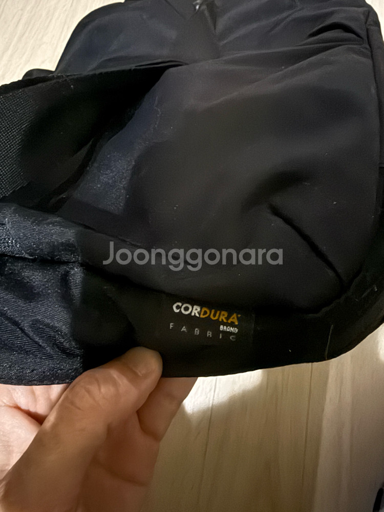 코듀라소재 노트북가방 블랙--2