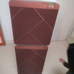 삼성 공기청정기 큐브 펫케어