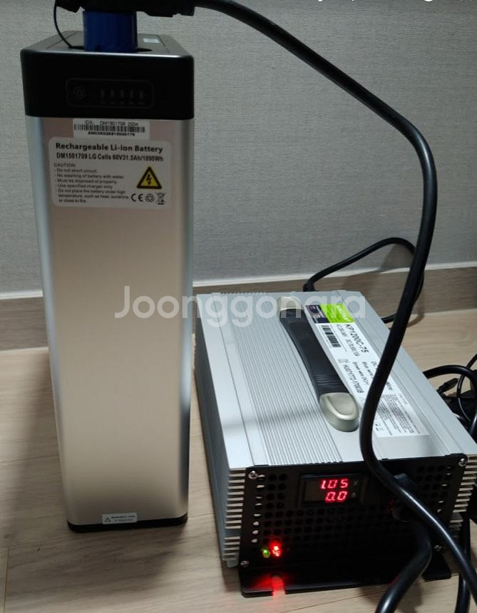 전기오토바이 팝니다. 40만원 (주행6,200km)--0