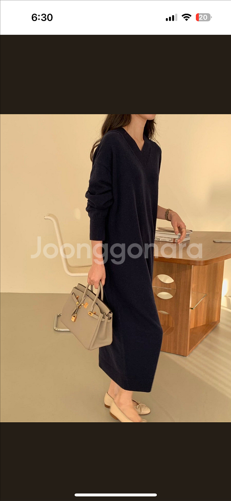 보웬 캐시브이원피스팔아요(오트밀,네이비)--2