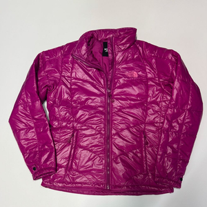 여성 노스페이스 핫핑크 마젠타 경량패딩