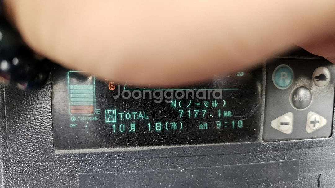 배터리가 19년식 최신니찌유 좌식1.8톤 전동지게차--4