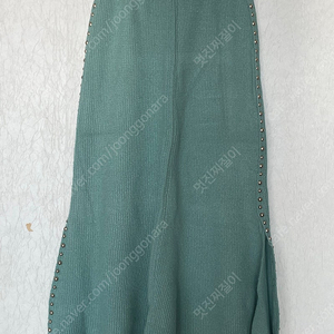 랑방 니트 롱 스커