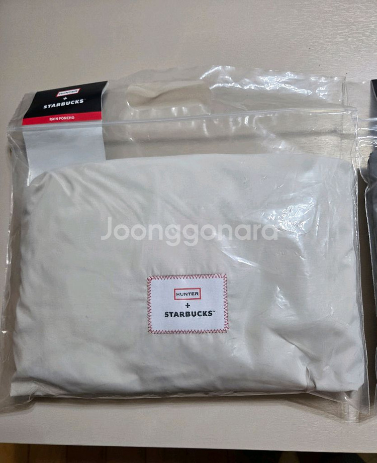 스타벅스 헌터 레인판초(새상품)--1