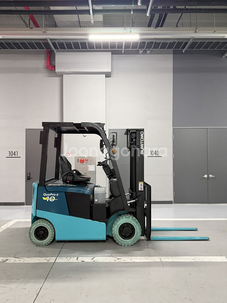 2018년식 최신스미토모 좌식1.5톤 전동지게차 3m--3