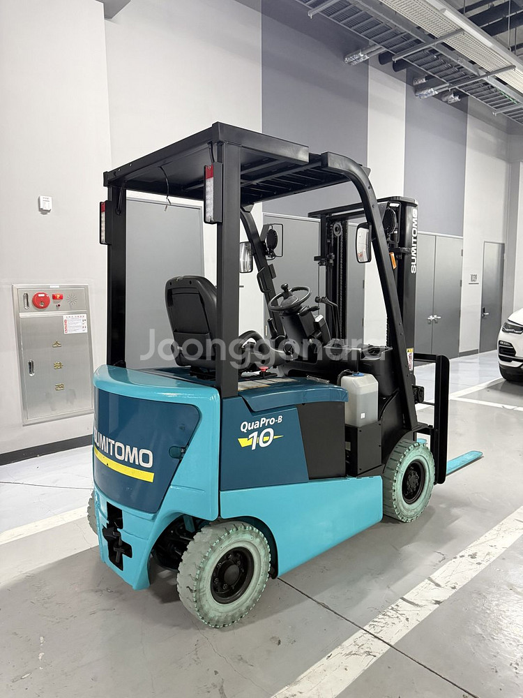 2018년식 최신스미토모 좌식1.5톤 전동지게차 3m--0