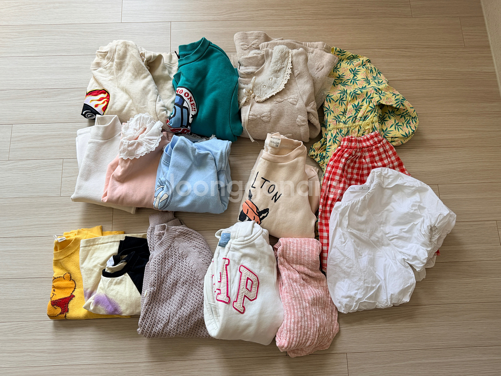 110사이즈 여자 아이 옷--0