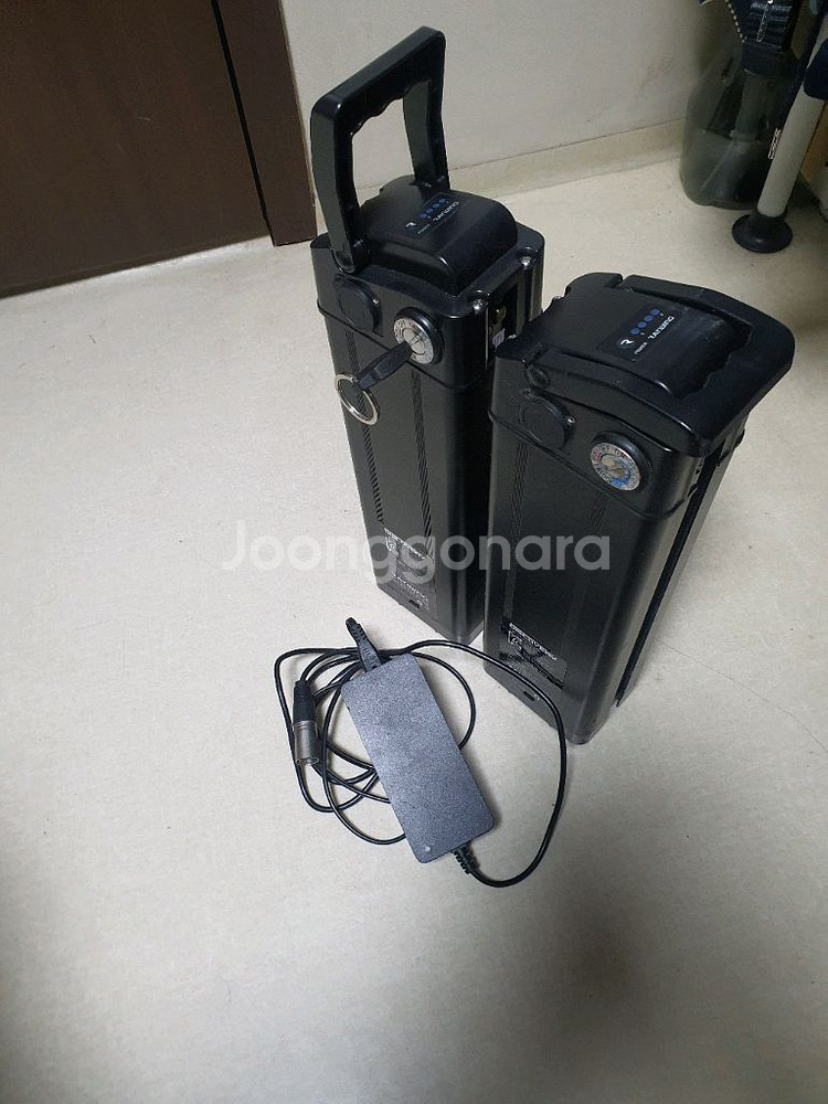 레이윙 디스커버리 F14E 전기자전거 배터리 2개--5