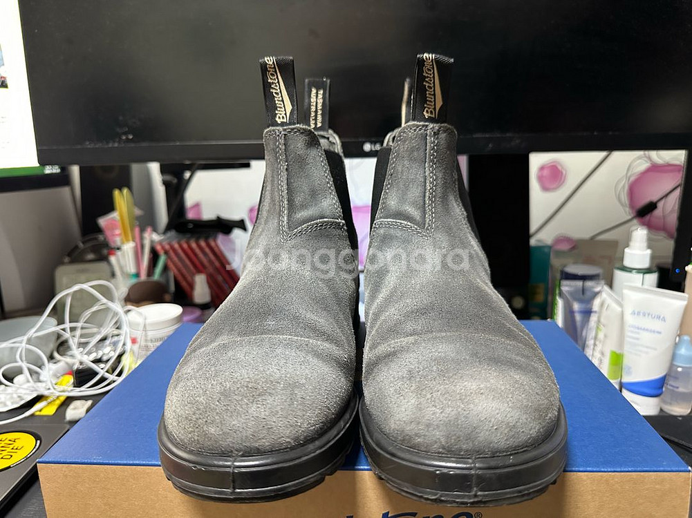 블런드스톤 1910 첼시부츠 스틸그레이 AU8(270)--0
