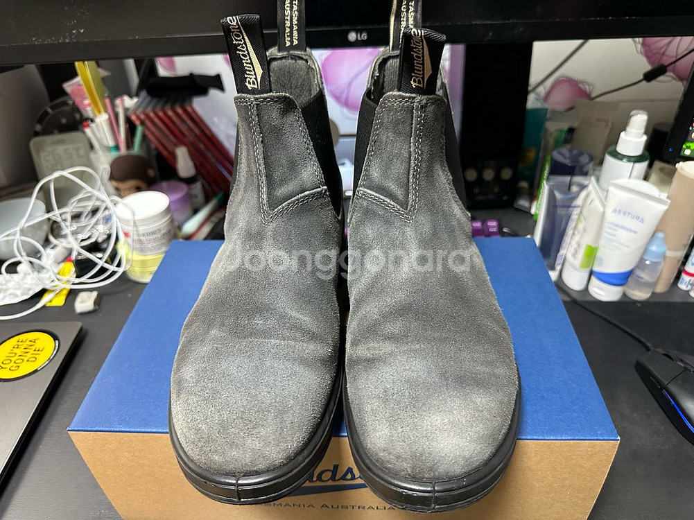 블런드스톤 1910 첼시부츠 스틸그레이 AU8(270)--1