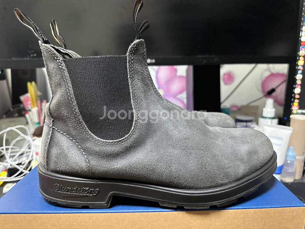 블런드스톤 1910 첼시부츠 스틸그레이 AU8(270)--2