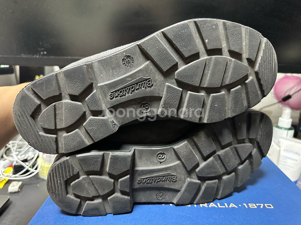 블런드스톤 1910 첼시부츠 스틸그레이 AU8(270)--3