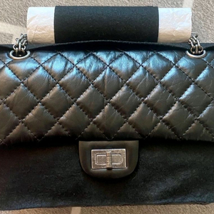 샤넬 2.55빈티지 미듐은장