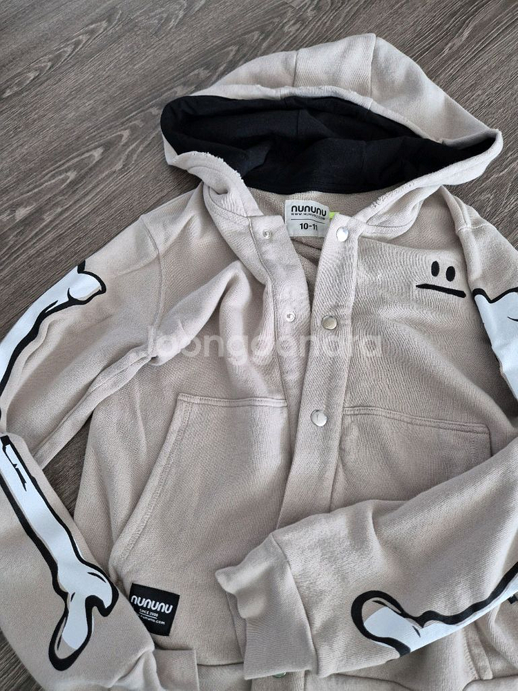 누누누 10-11y 후드자켓팔아요~--2