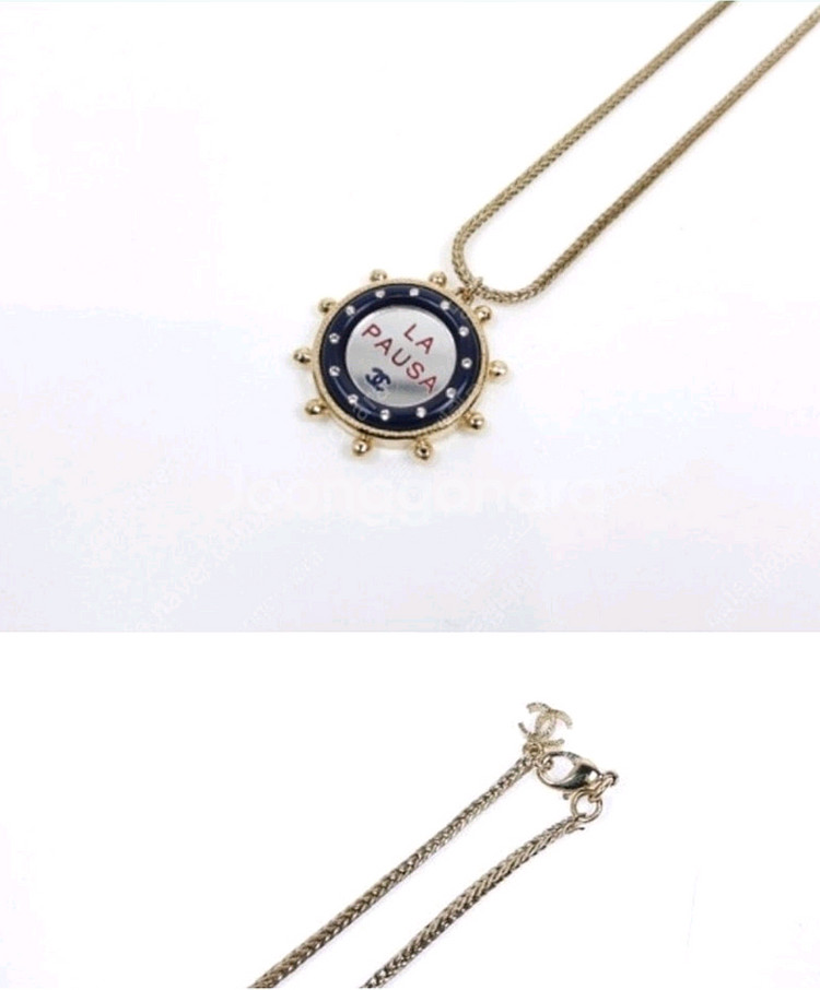 Chanel LA PAUSA 크루즈 목걸이 정품--4