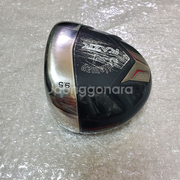 캘러웨이 RAZR HAWK 드라이버 헤드 9.5도 피팅--4