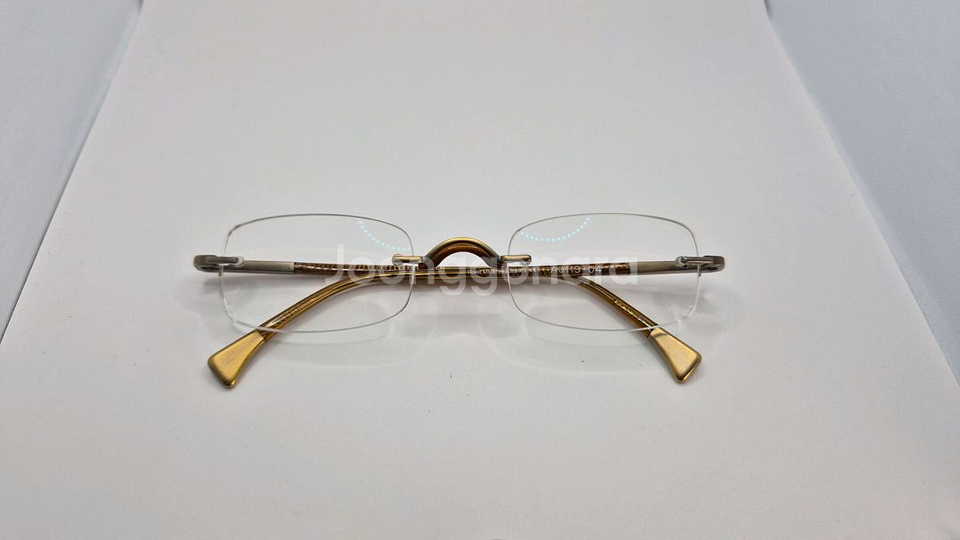 알랭미끌리 무테 안경(까르띠에 텐아이반7285 레스카--1