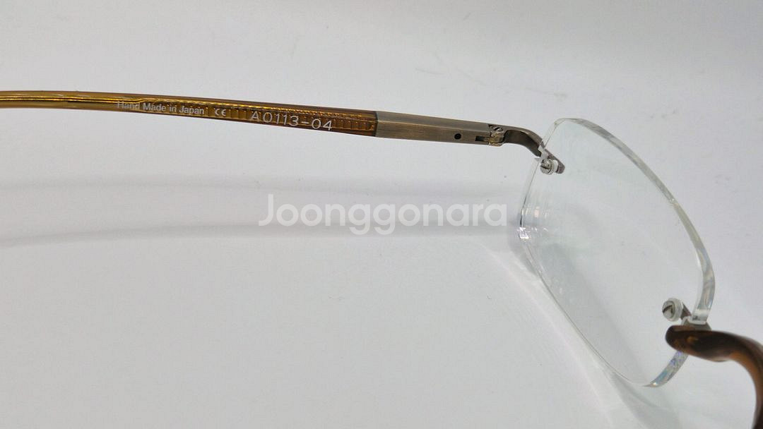 알랭미끌리 무테 안경(까르띠에 텐아이반7285 레스카--4