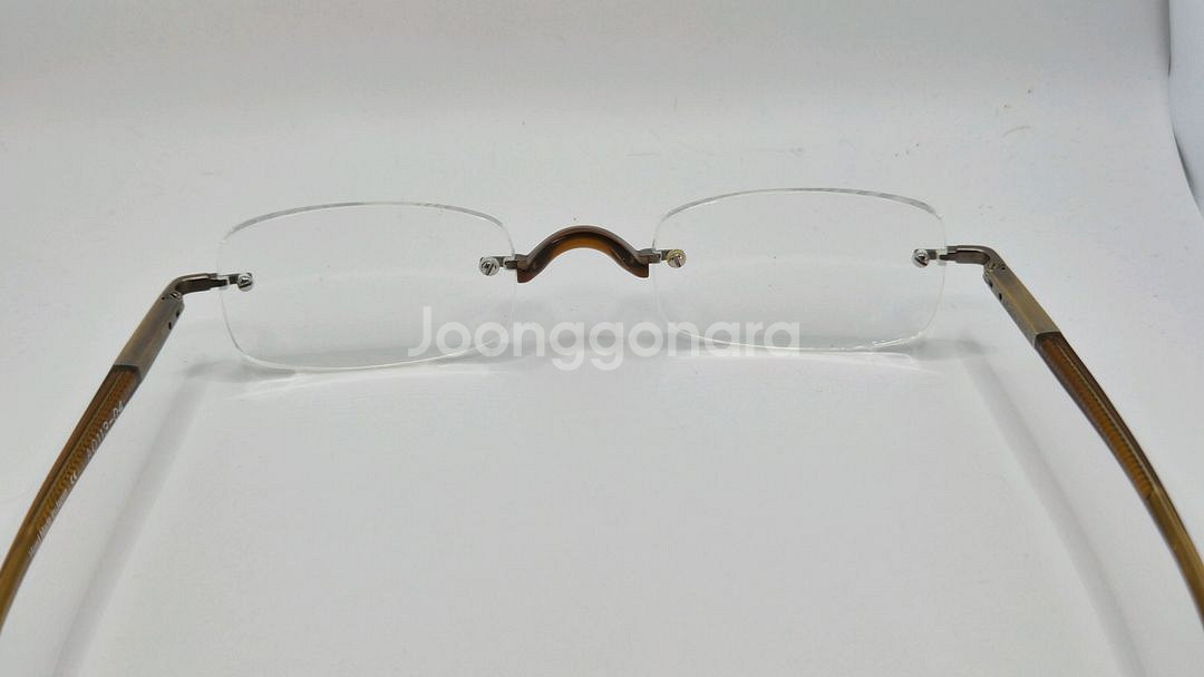 알랭미끌리 무테 안경(까르띠에 텐아이반7285 레스카--2