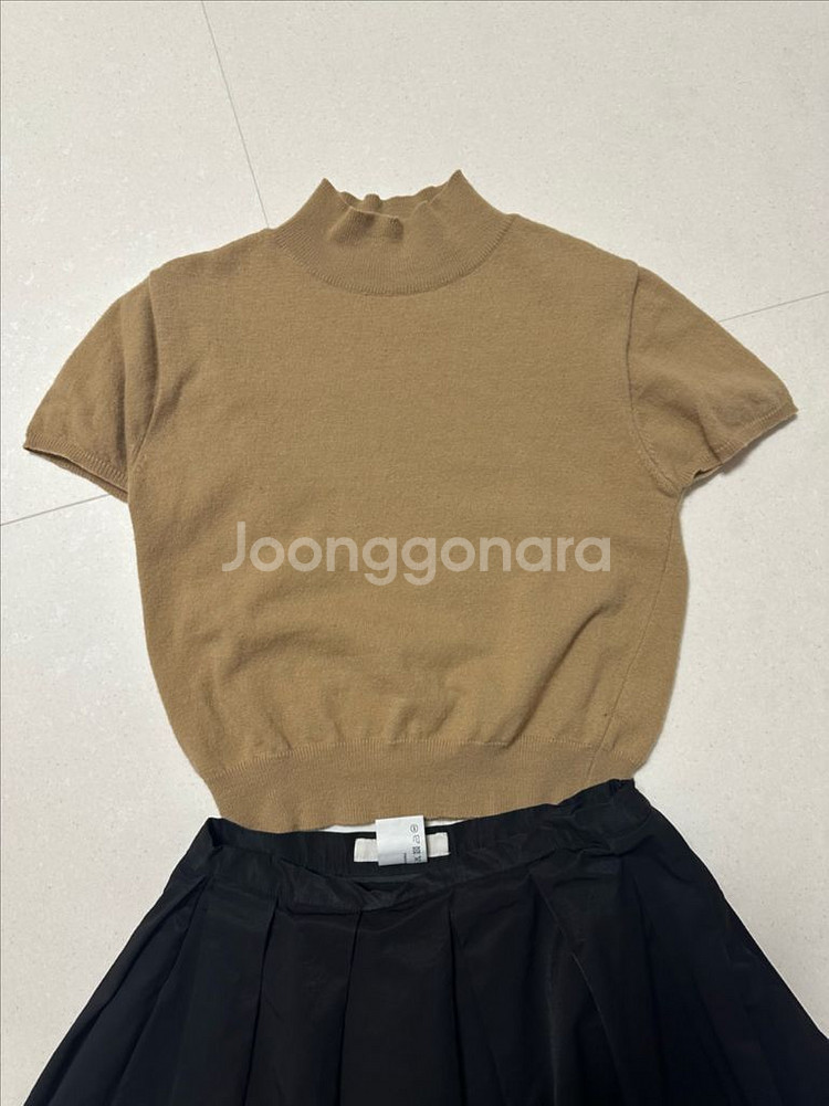 브론 드벤티 DeVENTI 검정 스커트 + 상의 세트--2