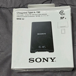소니 CFexpress Type A/SD 카드 리더기