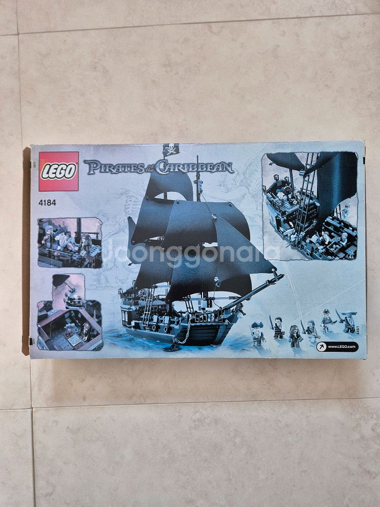 올드 레고 4184//4195 캐리비안 해적선 nib--3