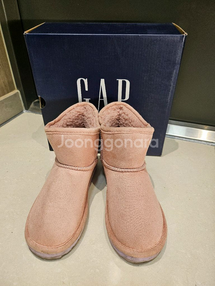 GAP 갭 키즈 스웨이드 어그 부츠 190--0