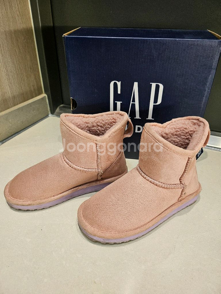 GAP 갭 키즈 스웨이드 어그 부츠 190--1