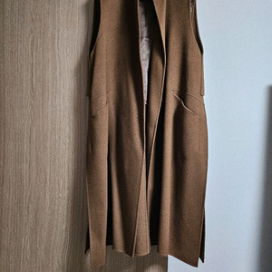 한섬 타임 케시미어블렌드 코트 베스트