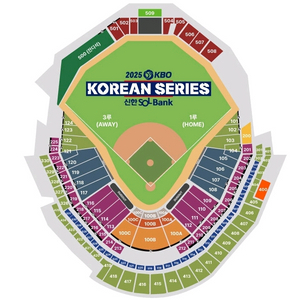 한국시리즈 3차전 외야 504구역 통로2연석 팔아요